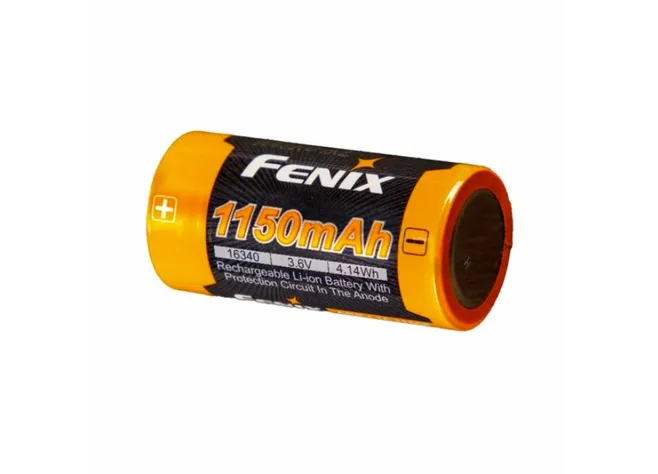 Аккумулятор 16340 Fenix (1150 mAh) (ARB-L16-1150P) Фото 2